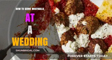Elegant Meatball Serving Ideas for Your Wedding Reception