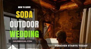 Creative Tips for Serving Soda at Your Outdoor Wedding Celebration