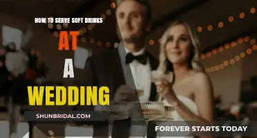 Elegant Soft Drink Serving Ideas for Your Wedding Celebration
