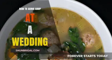 Elegant Soup Serving Ideas for Your Wedding Reception