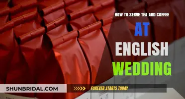 Elegant Tea & Coffee Service Tips for English Weddings
