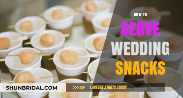Elegant Wedding Snack Ideas: Tips for Serving Guests in Style
