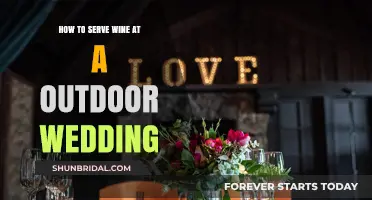 Elegant Outdoor Wedding Wine Service: Tips for Perfect Temperature & Presentation