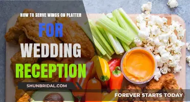Wings for Wedding Bliss: Platter Presentation Perfection
