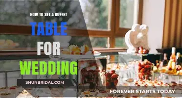 Elegant Wedding Buffet Table Setup: Tips for a Stunning Display