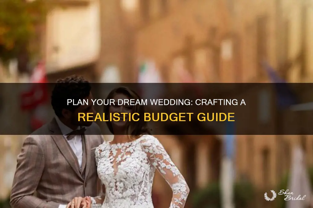 how to set a realistic wedding budget
