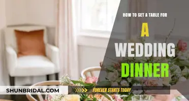 Elegant Wedding Table Setting Guide: Tips for a Perfect Dinner
