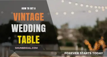 Elegant Vintage Wedding Table Setting Ideas for Timeless Charm