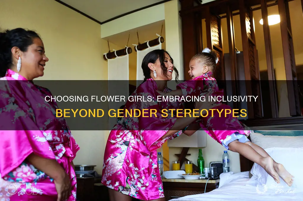 how to set flower girls gender
