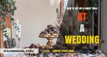 Sweet Celebrations: Creating the Perfect Wedding Candy Table Setup