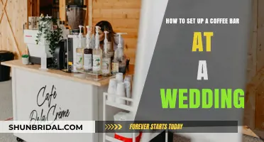 Brewing Love: A Guide to Creating the Perfect Wedding Coffee Bar