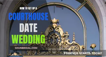 Courthouse Wedding: Setting a Date