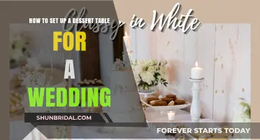 Elegant Wedding Dessert Table Setup: Tips for a Sweet Celebration