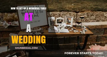Honoring Loved Ones: A Guide to Creating a Wedding Memorial Table