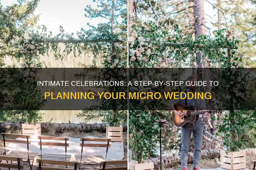 how to set up a micro wedding