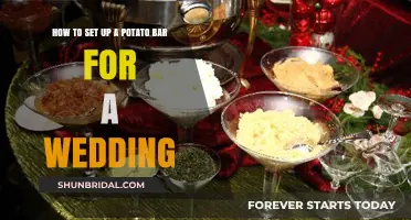 Creative Potato Bar Ideas for Your Wedding Reception Setup