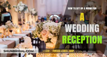 Setting the Perfect Wedding Reception Room
