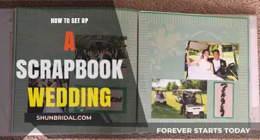 Crafting Memories: A Step-by-Step Guide to Scrapbook Wedding Setup