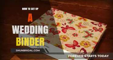 Organize Your Dream Wedding: A Step-by-Step Guide to Creating a Wedding Binder
