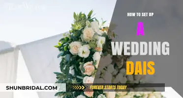 Elegant Wedding Dais Setup: A Step-by-Step Guide for Your Big Day