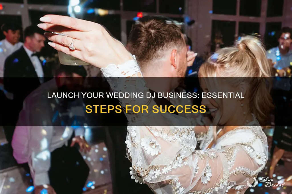 how to set up a wedding dj business
