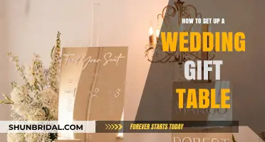 Elegant Wedding Gift Table Setup: Tips for a Seamless Celebration