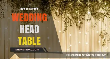 Elegant Wedding Head Table Setup: Tips for a Perfect Reception Layout
