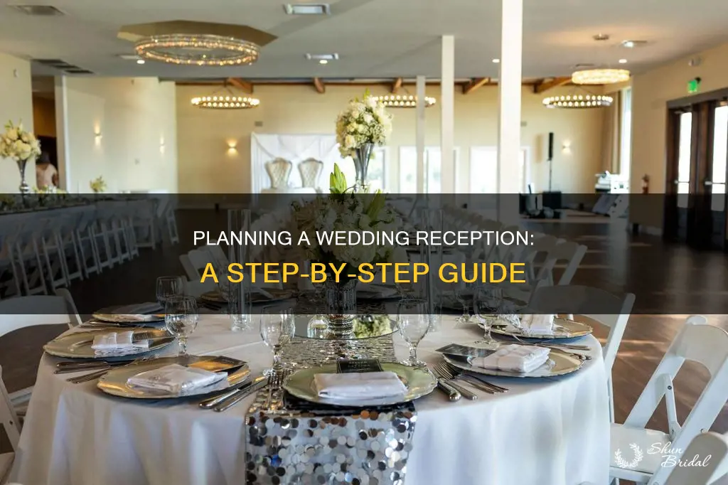 how to set up a wedding reception