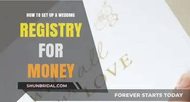 Setting a Wedding Registry for Monetary Gifts