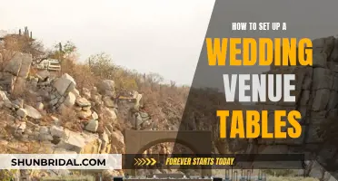 Setting Up Wedding Venue Tables: A Guide
