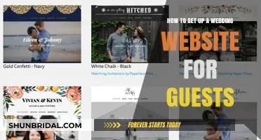 Create Your Perfect Wedding Website: A Step-by-Step Guide for Guests