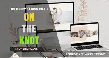 Create Your Dream Wedding Website: A Step-by-Step Guide on The Knot