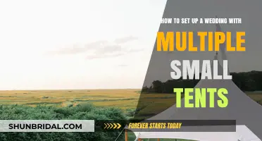 Creating Intimate Wedding Spaces: Setting Up Multiple Small Tents