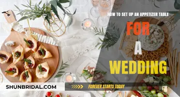 Elegant Wedding Appetizer Table Setup: Tips for a Perfect Display