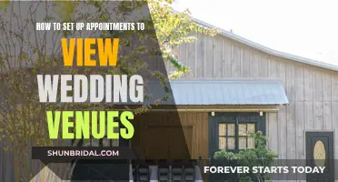 Viewing Wedding Venues: How to Schedule Appointments