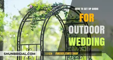 Perfect Outdoor Wedding Audio Setup: Tips for Clear, Crisp Sound