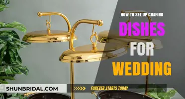 Elegant Chafing Dish Setup Guide for Your Dream Wedding Reception