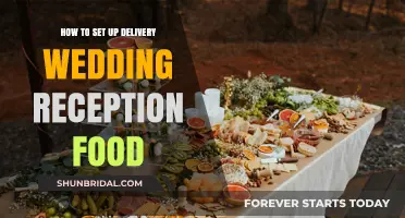 Setting Up a Delivered Wedding Feast
