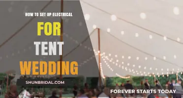 Lighting Up Love: A Guide to Tent Wedding Electrical Setup