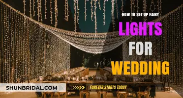Elegant Wedding Lighting: A Step-by-Step Guide to Fairy Light Setup