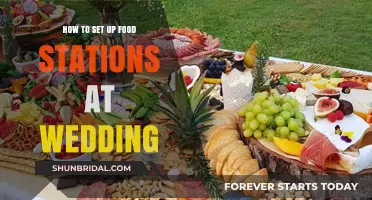 Creative Food Station Ideas for a Memorable Wedding Reception Setup