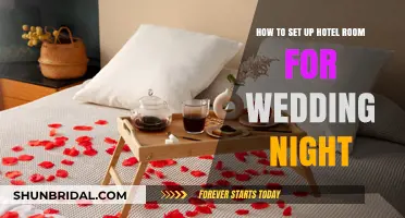Romantic Wedding Night: Tips for Setting Up Your Hotel Room