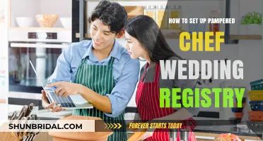 Setting Up a Pampered Chef Wedding Registry: A Guide
