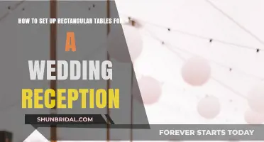 Setting Up Rectangular Wedding Reception Tables: A Step-by-Step Guide