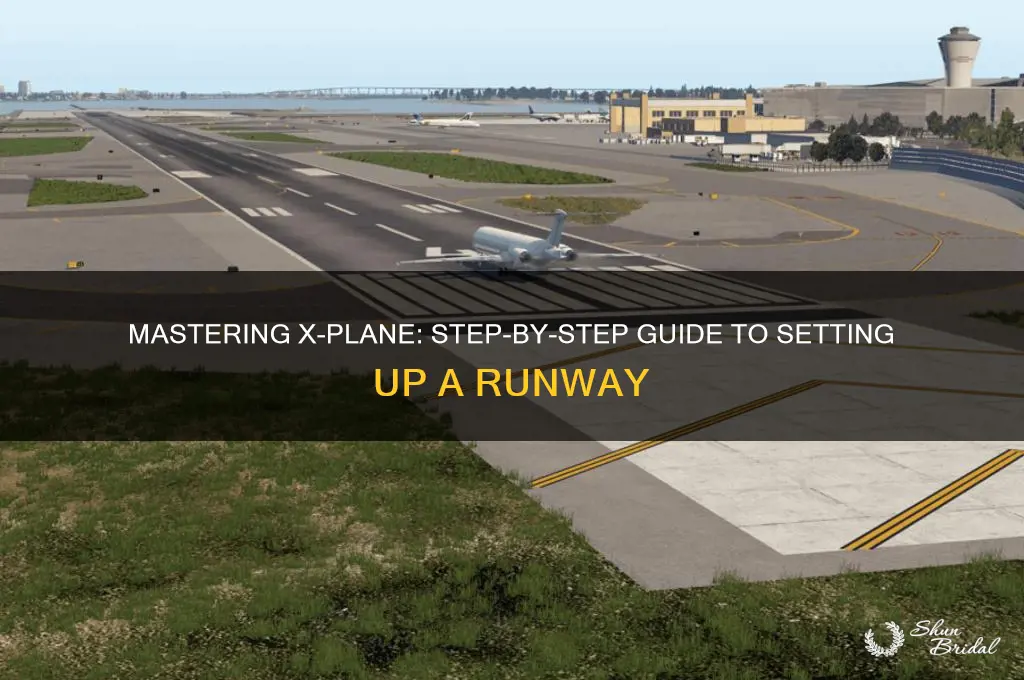 how to set up runway in wed xplane