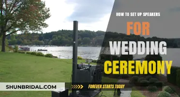 Perfect Wedding Ceremony Sound: A Step-by-Step Speaker Setup Guide