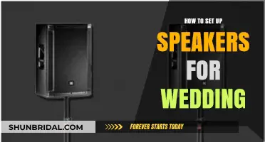 Perfect Wedding Sound Setup: A Step-by-Step Speaker Guide