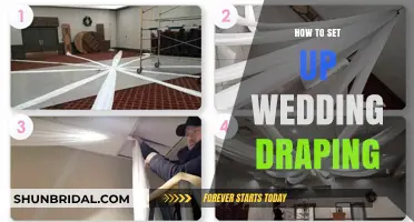 Elegant Wedding Draping Setup: A Step-by-Step Guide for Stunning Decor