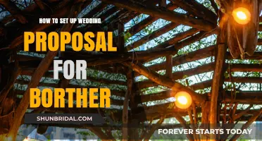 Perfect Wedding Proposal Setup: A Guide for Brothers to Plan the Big Moment