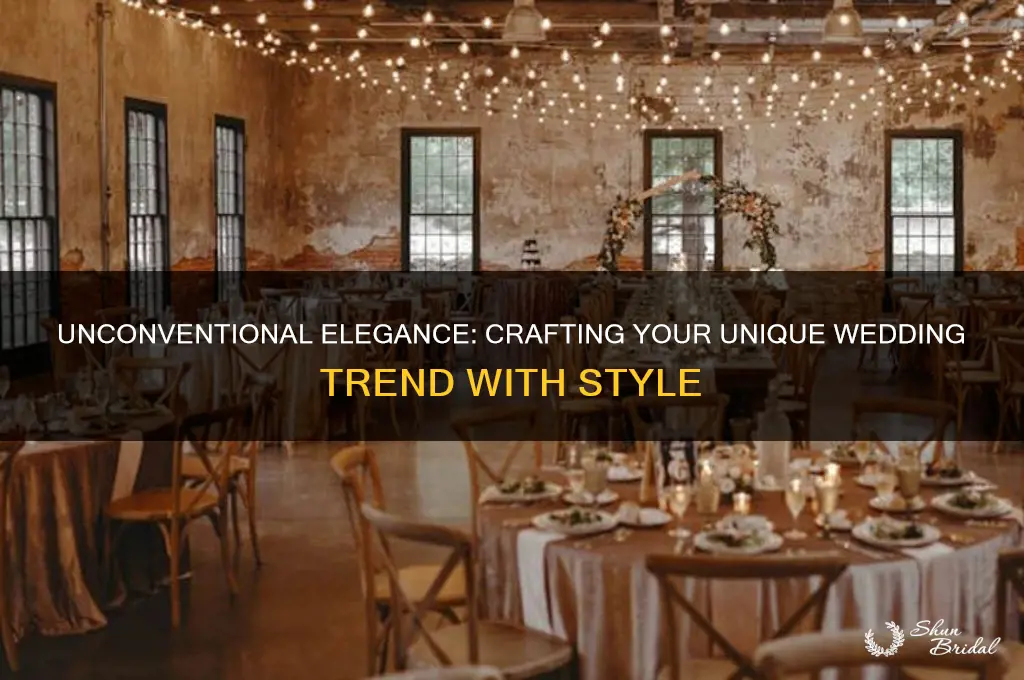 how to set your own wedding trend